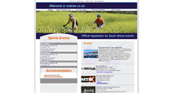 Desktop Screenshot of onlines.co.za