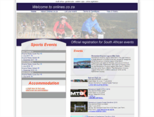 Tablet Screenshot of onlines.co.za